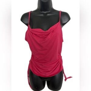 SHEIN Pink Ruched Cami Top – Size M (EU 38 / US 6)